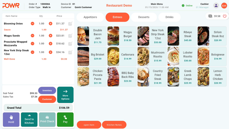 Menu Programming & Phone Implementation